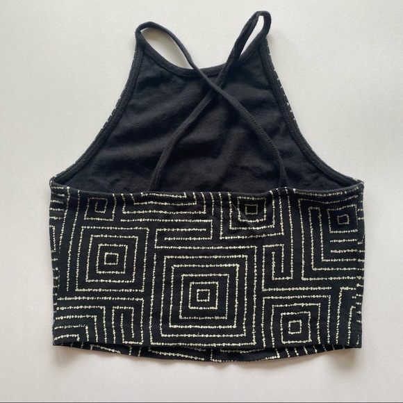 Roxy High Neck Crop Top - Picture 2 of 6